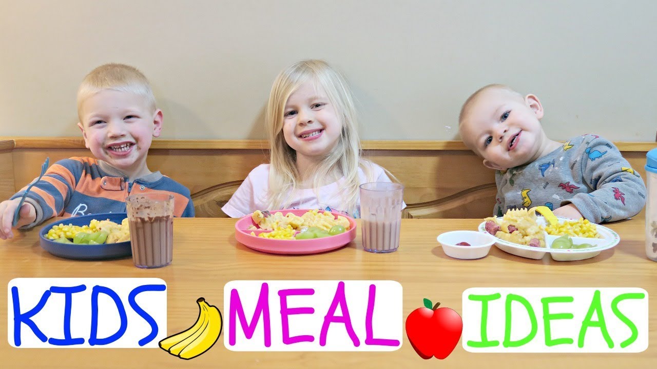 WHAT MY KIDS EAT IN A DAY! *Kid Meal Ideas*