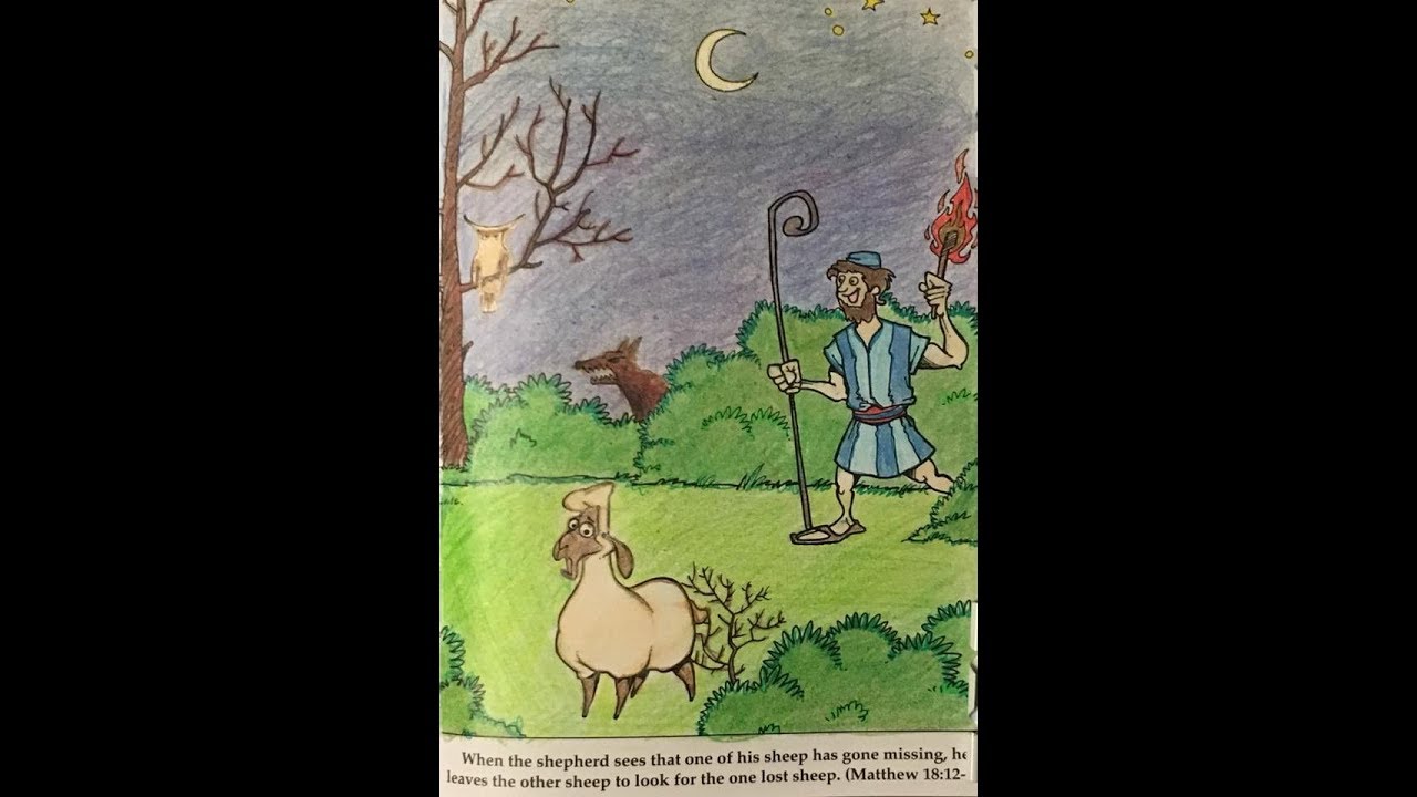 Creative Bible Journaling's KIDS CLUB - Parable of the Lost Sheep