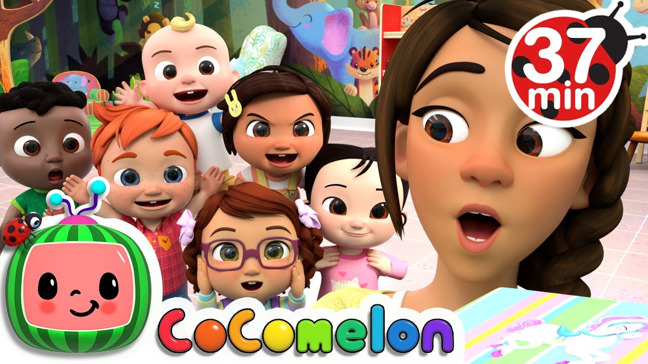 Head Shoulders Knees and Toes + More Nursery Rhymes & Kids Songs - CoComelon