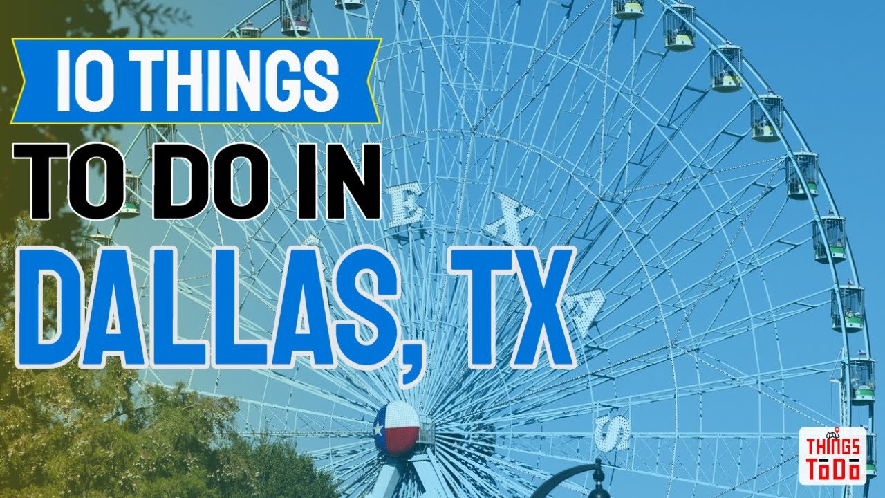 10 Things To Do in Dallas, TX with the kids.