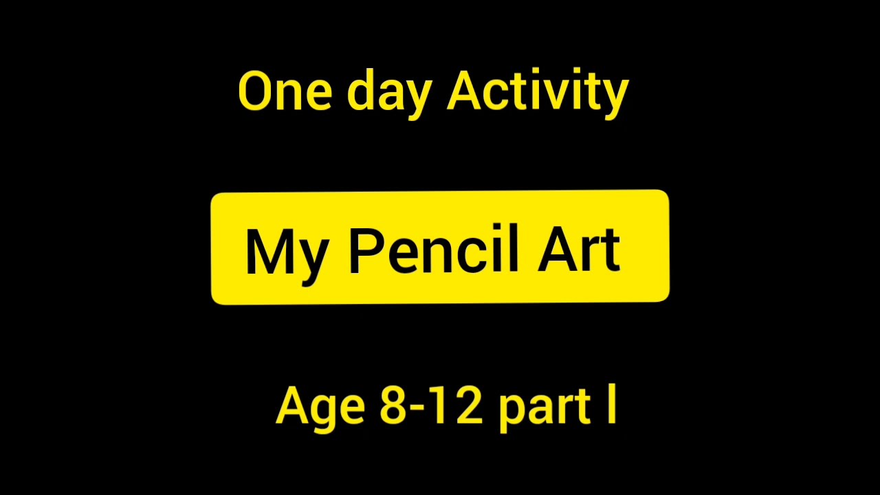 Summer fun activities for kids | My Pencil Art | Age 8-12 part l