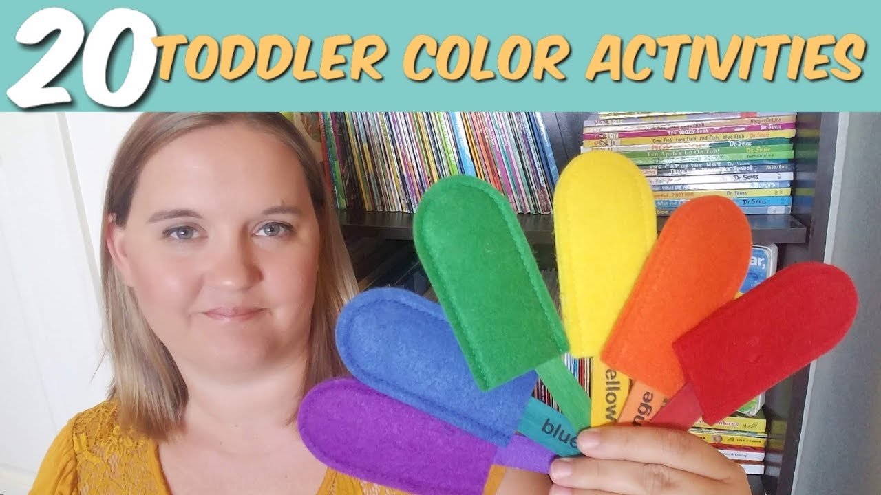 20 Toddler Color Activities