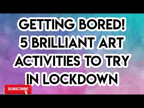 5 best Art activities for beginners and kids in Lockdown, Easy DIY, Summer camp activities