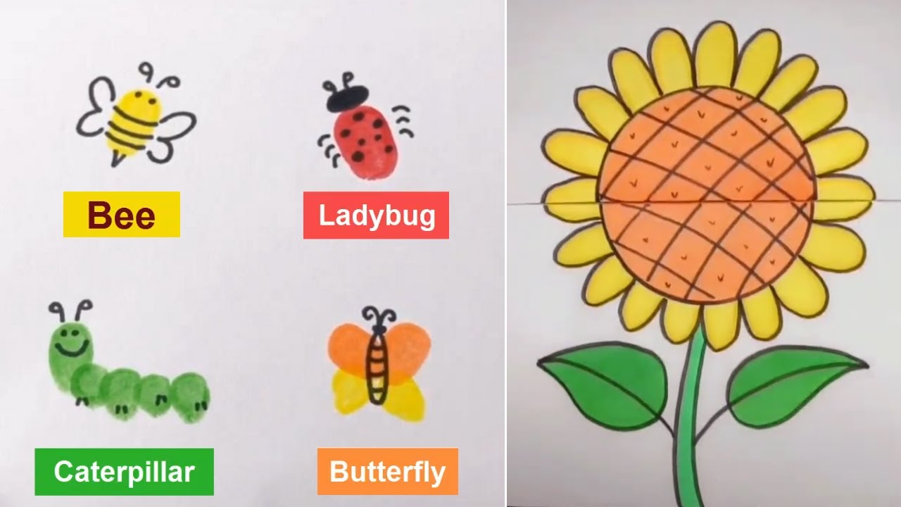 8 Super Easy Drawing Tricks and Ideas For Beginners - Activities for Kids