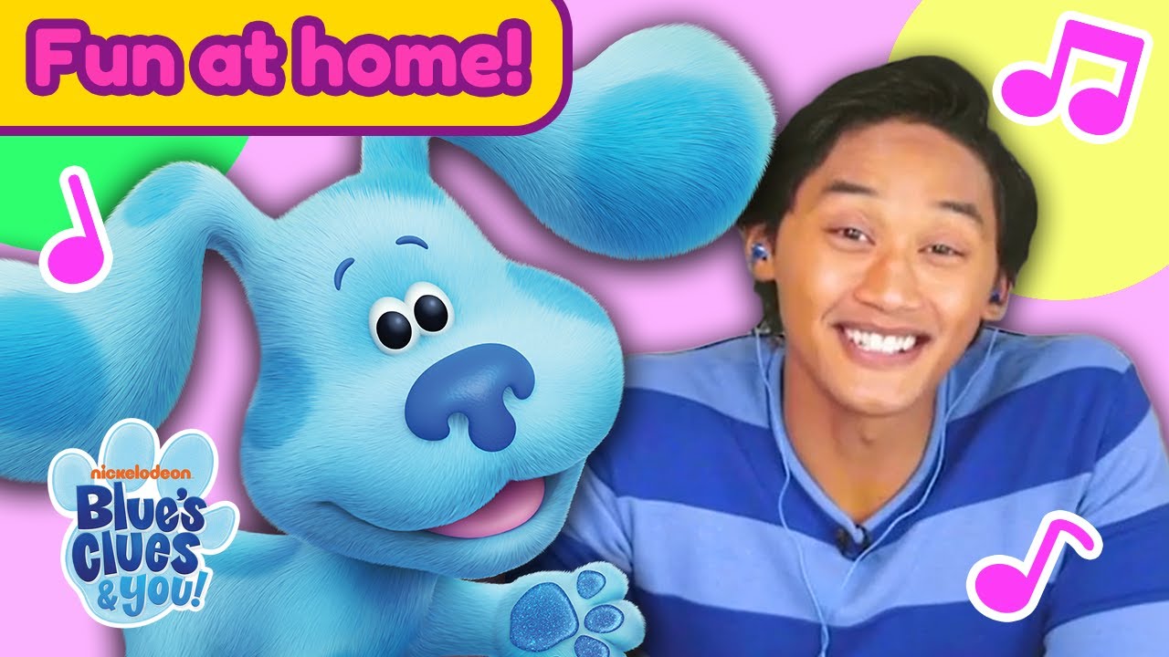 At Home Playdate #2 w/ Josh & Blue! | Home Activities for Kids | Blue's Clues & You!