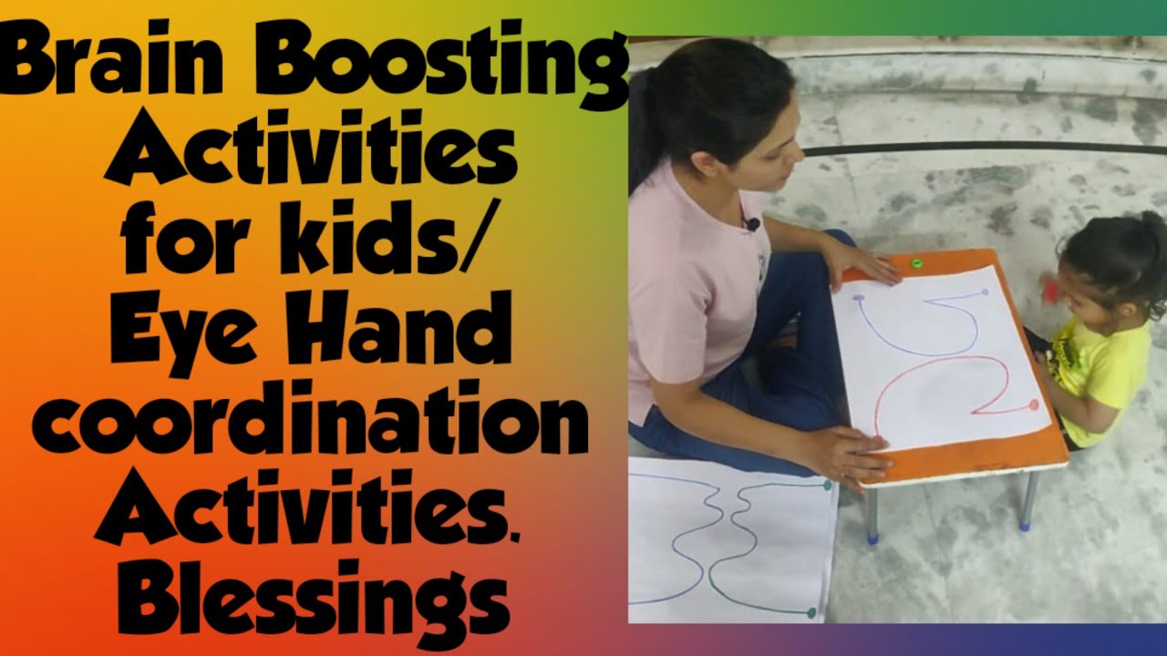Brain Boosting Fun activities for kids/Eye Hand coordination activities/Brain exercises