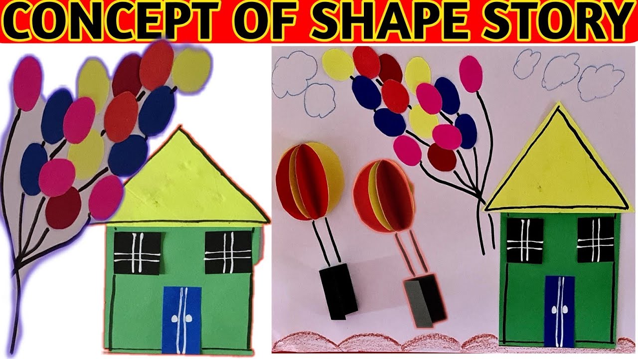 Concept of shapes activities for kids/Activities for teaching basic shapes