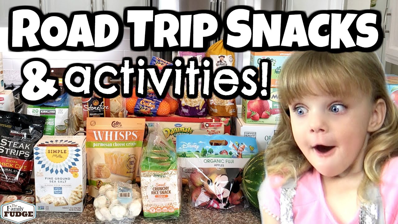 Cross Country with FOUR KIDS  🚙  Road Trip SNACKS and ACTIVITIES