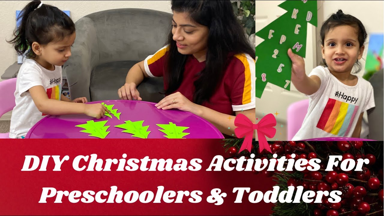 DIY Christmas Activities for Kids (In Hindi) || Christmas Craft ideas for Kids