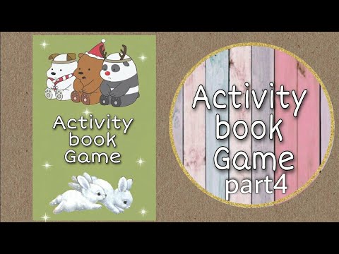 DIY work book / activity books | Activity book for kids