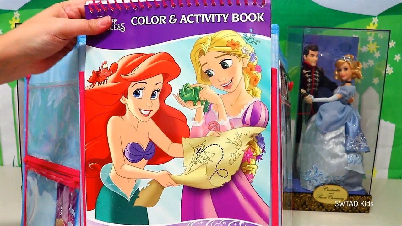 Disney Princess Activities for Kids ! Toys and Dolls Fun for Children | SWTAD KIDS