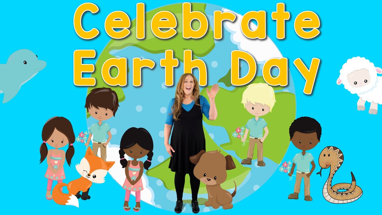 Earth Day Song for Kids🌎“Celebrate Earth Day”🌎 Brain Break Activity 🌎Sing Play Create