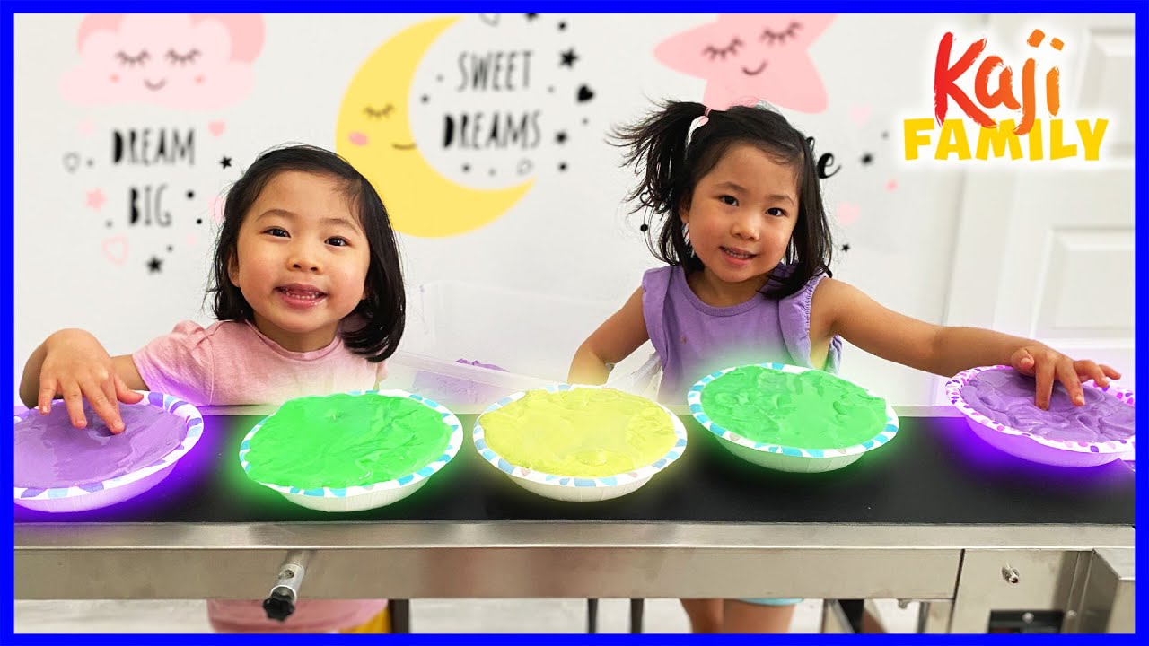 Emma and Kate play with Slime and more fun kids activities!