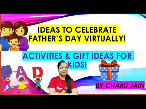 Father's Day Activities For Kids | Father's Day Craft | Virtual Father's Day Activity Ideas For Kids