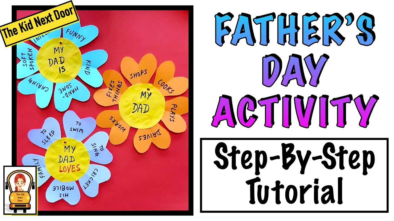 Father's Day Activity for Kids | Easy Craft | The Kid Next Door