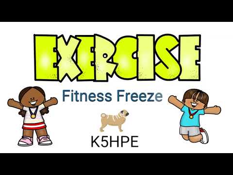 Fitness Freeze Kids Exercise, Daily Physical Activity, Classroom Brain Break