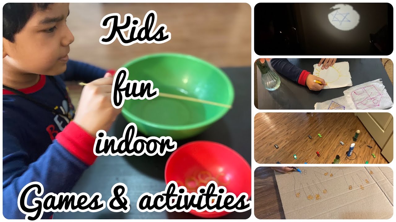 Fun Activities For Kids Development || Zero Cost Indoor Activities || Things To Do At Home For Kids