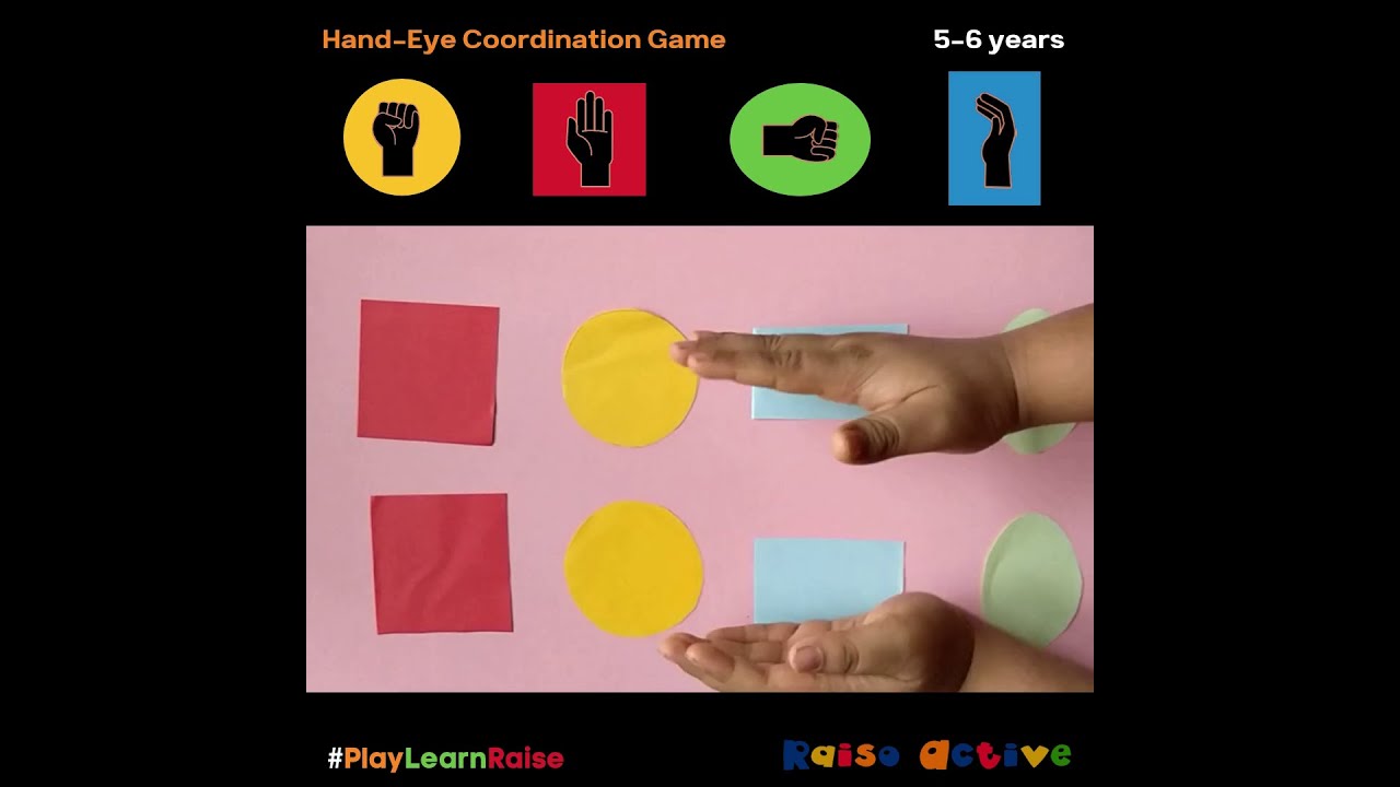 Hand Eye coordination activity for kids | Brain boosting activities for kids #shorts