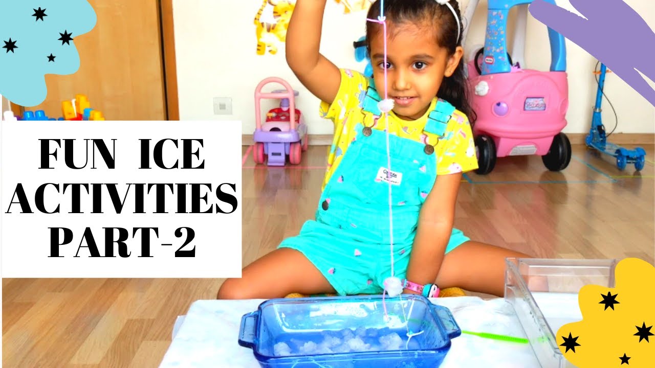 Ice Activities Part 2 | Best Activities For Kids During Lockdown | Summer Activities