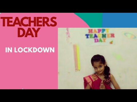 KIDS ACTIVITY FOR TEACHERS DAY IN LOCKDOWN | Teachers day celebration ideas at home |