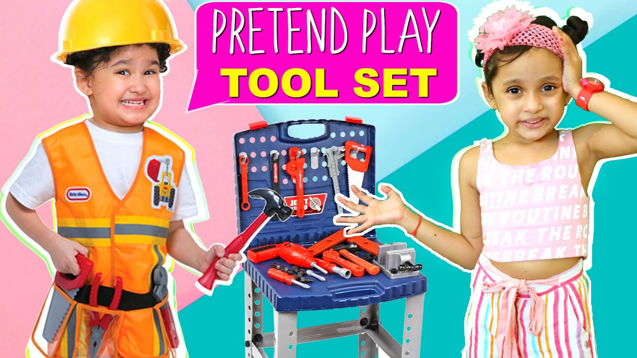 KIDS Pretend Play TOOL TOY Set | Fun Activity |  ToyStars