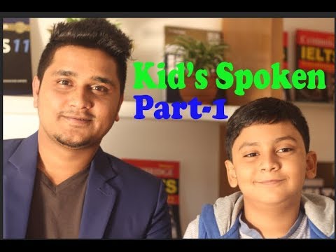 Kid's spoken part-1 | How to talk about your daily activities | English world .