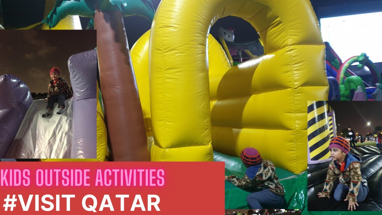 Kids Outside Activities II Marzuq Khan II #Visit Qatar