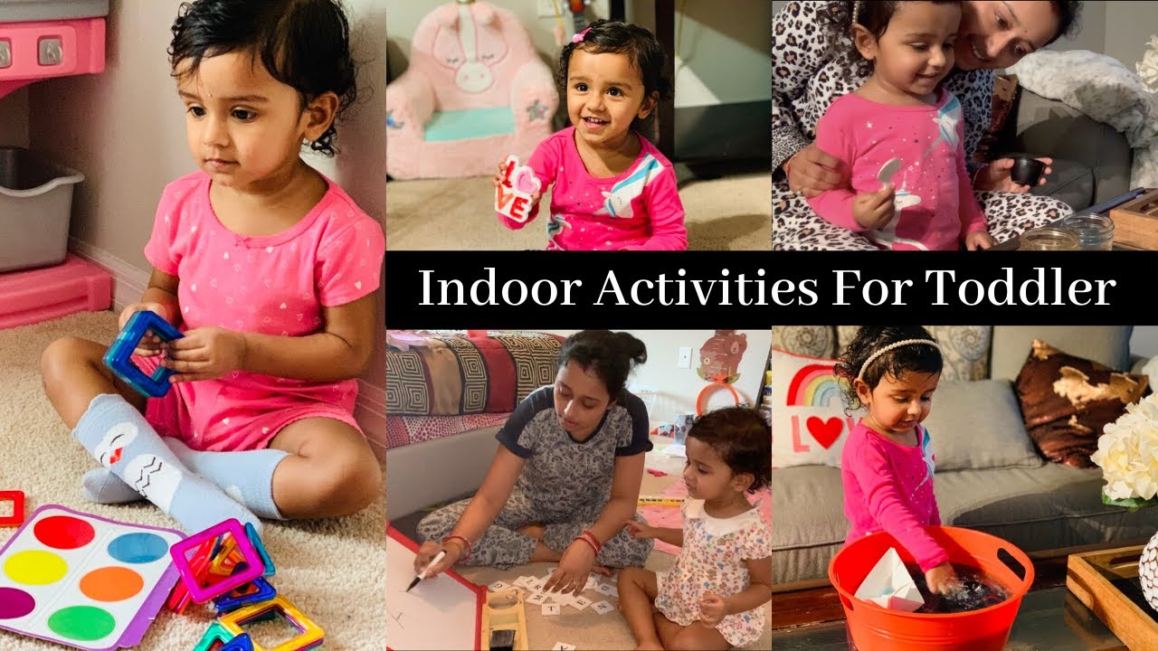 Lockdown Life With A Kid/INDOOR ACTIVITIES For Kids During LOCKDOWN/HOW TO ENTERTAIN 2-3 YEAR OLD