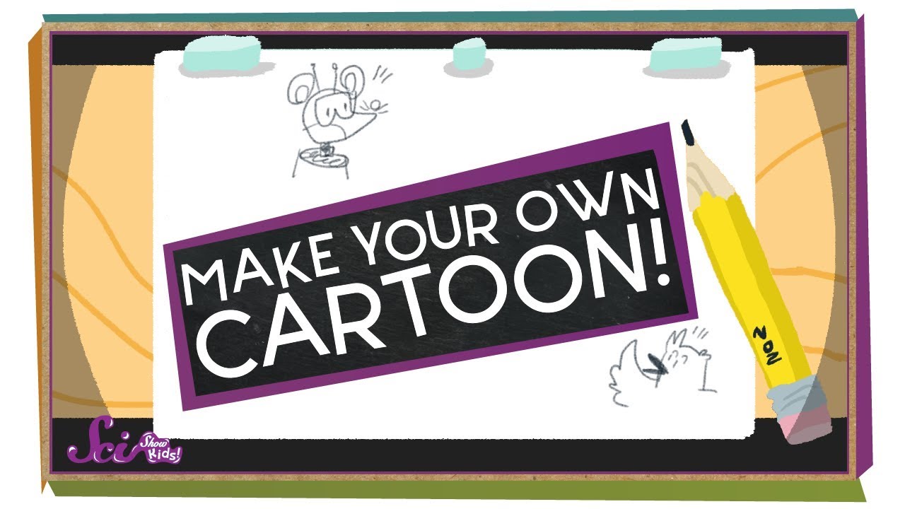 Make Your Own Cartoon! | Kids Science Activity