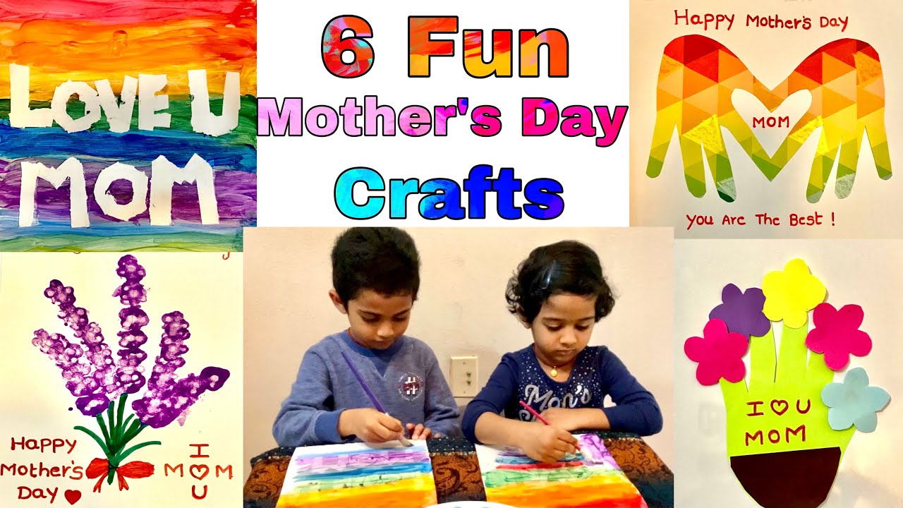 Mother’s Day Crafts for Kids | Easy Mother’s Day Activities for Kids | Mother’s Day Special Cards