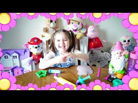 Nicole Slime Fun for kids Mixing simple Slime Toys and Activities with Slime