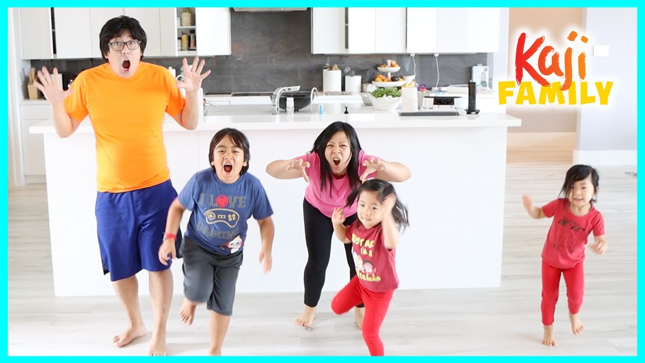 Ryan's fun kids activities to have fun at home and morning routine!!
