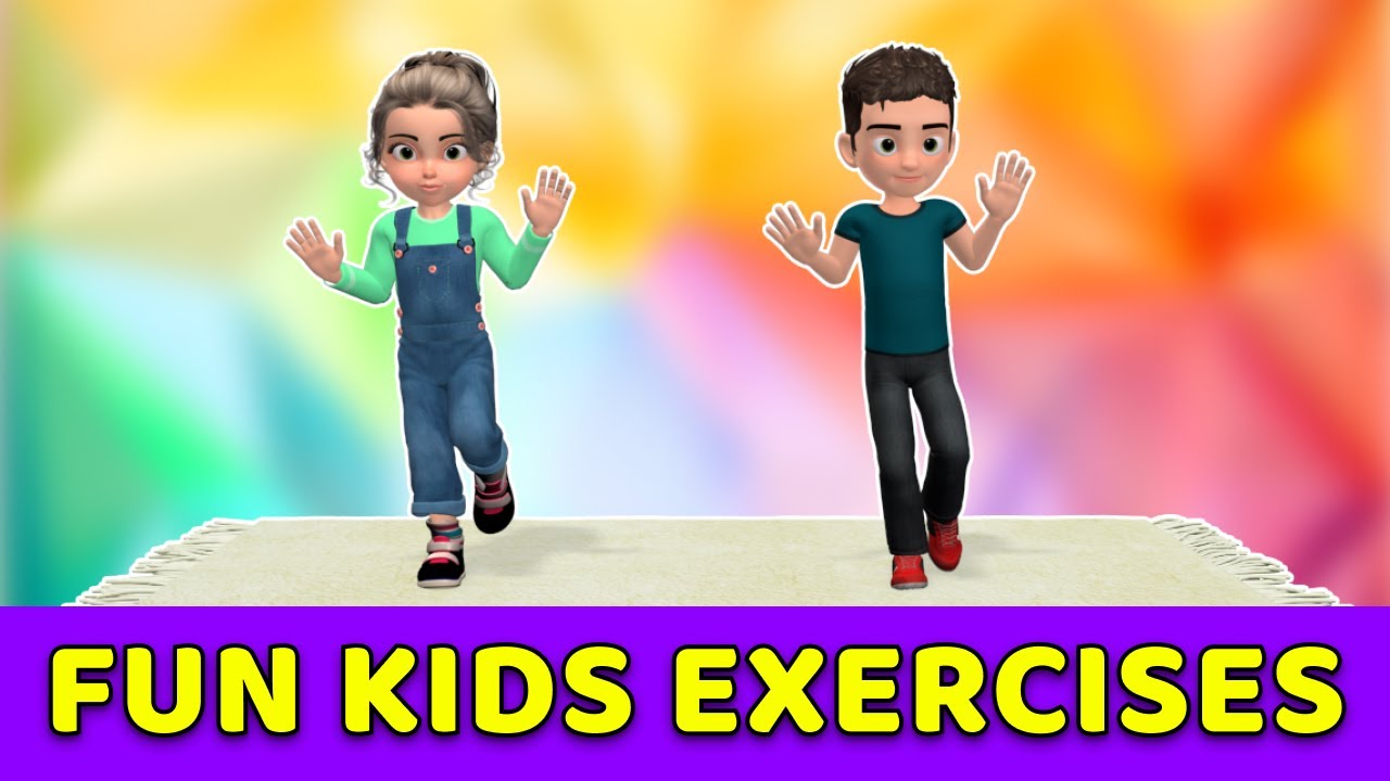 Simple and Fun Kids Exercises - Home Activity for Kids