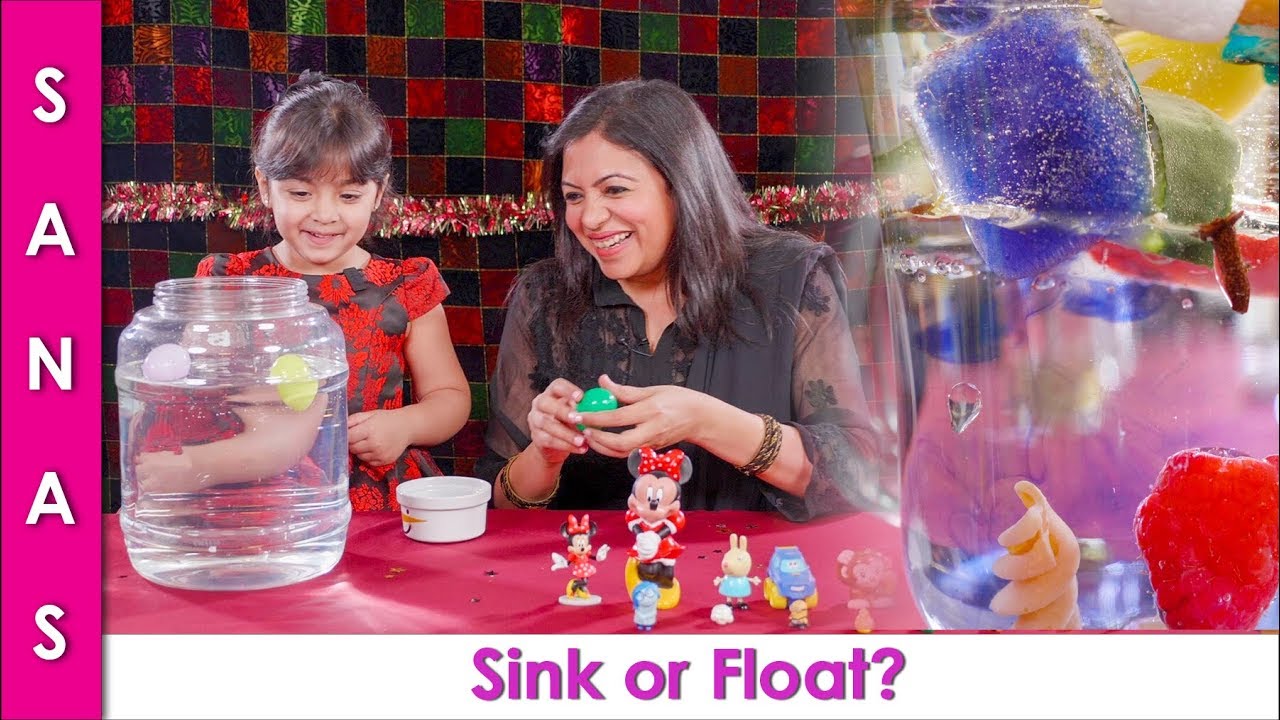 Sink or Float Fun Science Activities for Kids in Urdu Hindi - RKK