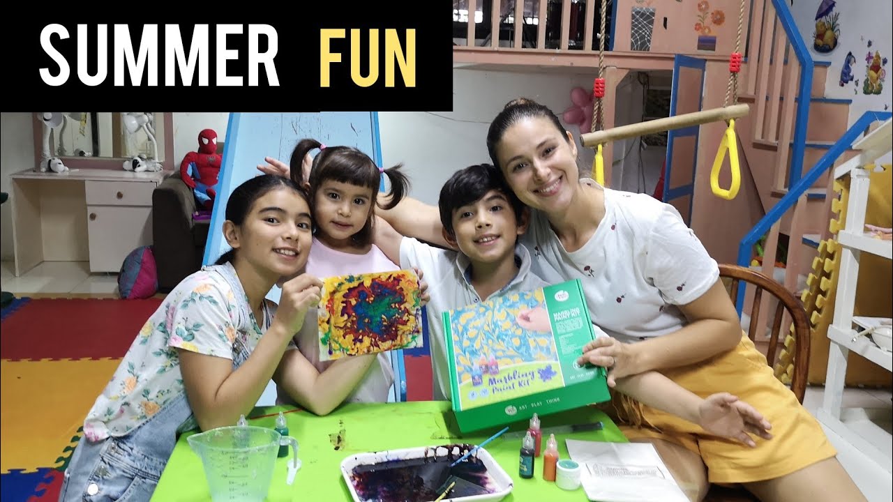 Summer activities for kids, fun and creative.