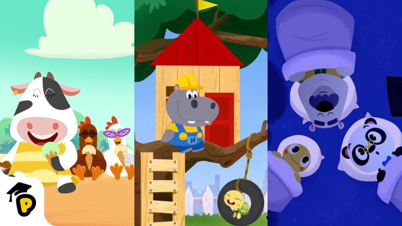 Summer outdoor activities | Compilation | Kids Learning Cartoon | Dr. Panda TotoTime
