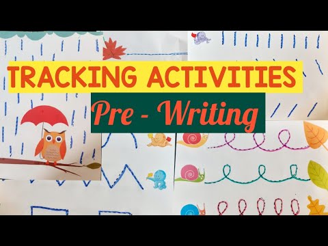 Tracing Activities Pre-Writing for 3-5 years old kids/ EASY NICEY50