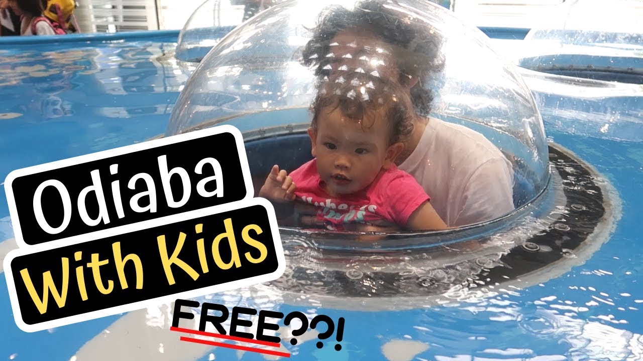 We went ODAIBA and did some kid activities | GUNDAM | TOKYO WATER SCIENCE MUSEUM