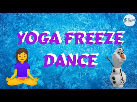 YOGA FREEZE DANCE - PE AT HOME ACTIVITIES - KIDS FUN EXERCISE - PROF RAMON LIMA