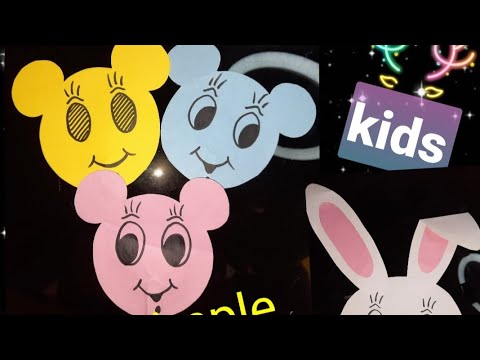 arts n crafts // very simple // activity  works for kids // rabbit n smiles 😃 Rachana vlogs