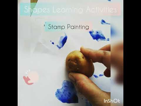 shape learning activities for kids #shorts