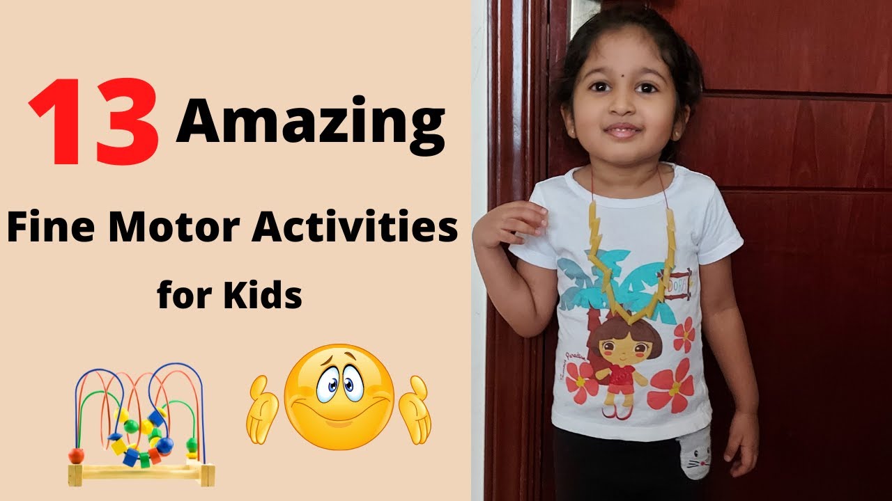 13 Easy Activities of Finemotorskills for kids in 2021|Play with kids in fun way