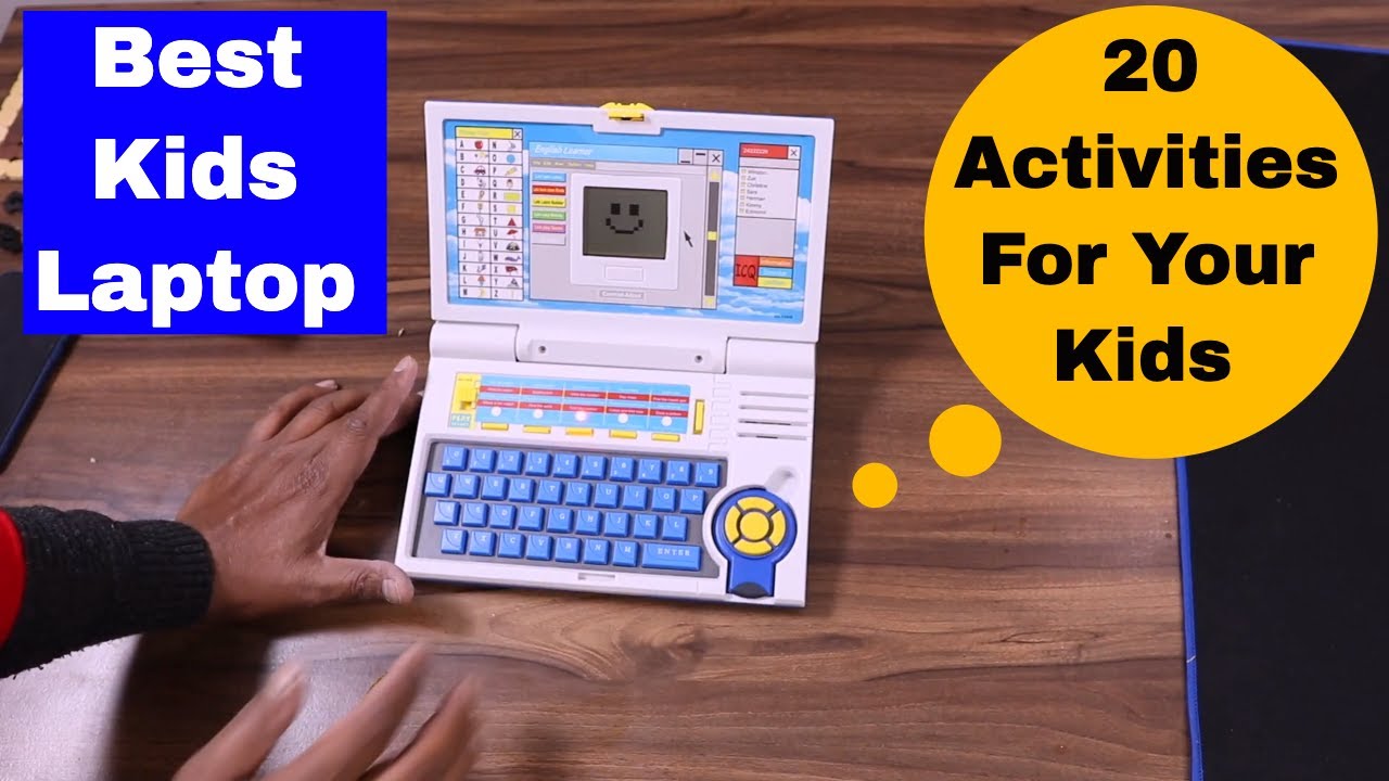 20 Activities & Games Fun Laptop Notebook Computer Toy For Kids | Full Paisa Wasul #KidsLaptop