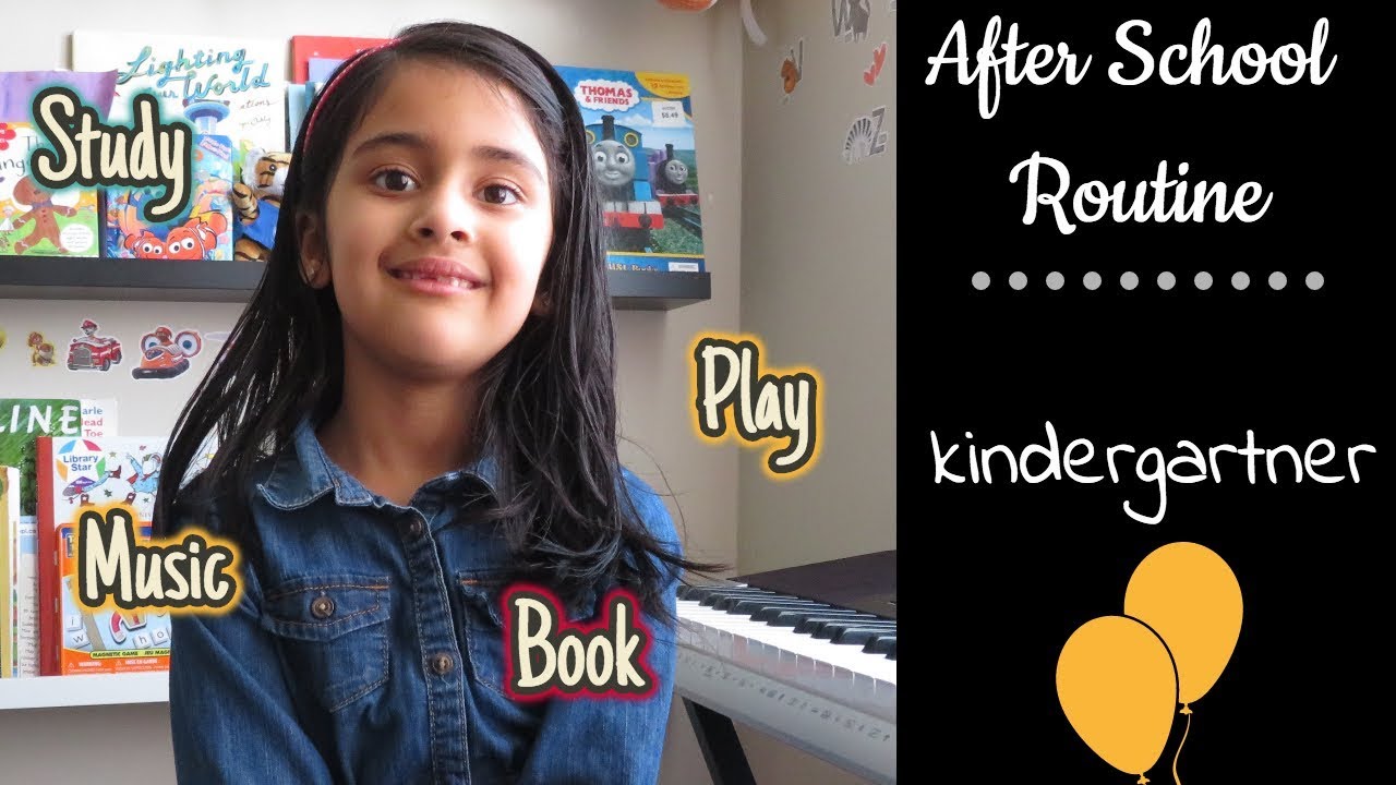 After School Routine - kindergartener I Study and Activity Routine / Indian Kid after school routine