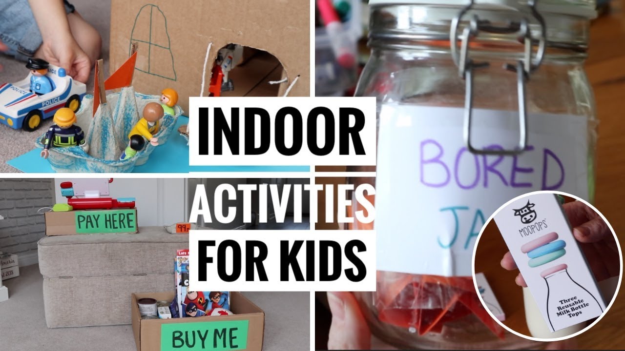 BANK HOLIDAY AND RAINY DAY ACTIVITIES FOR KIDS | HOW TO ENTERTAIN BORED KIDS | AD