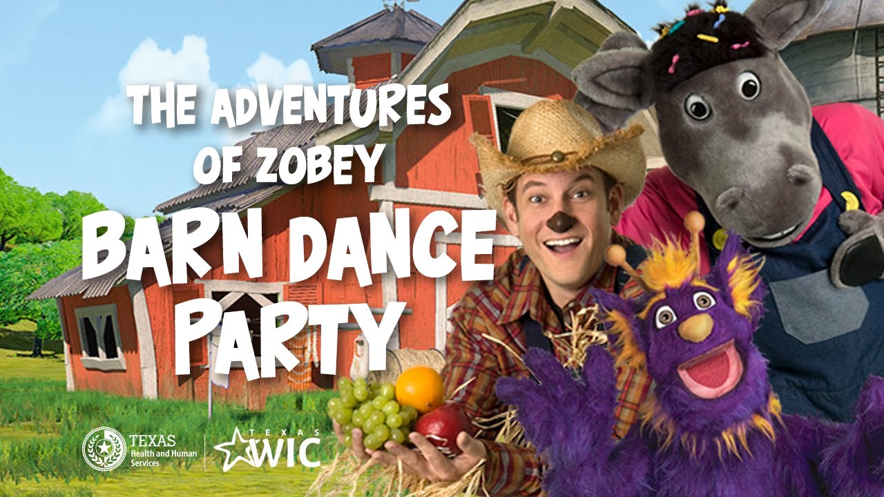 Barn Dance Party | The Adventures of Zobey | Fun Indoor Kids Activities | Healthy Texas Kids