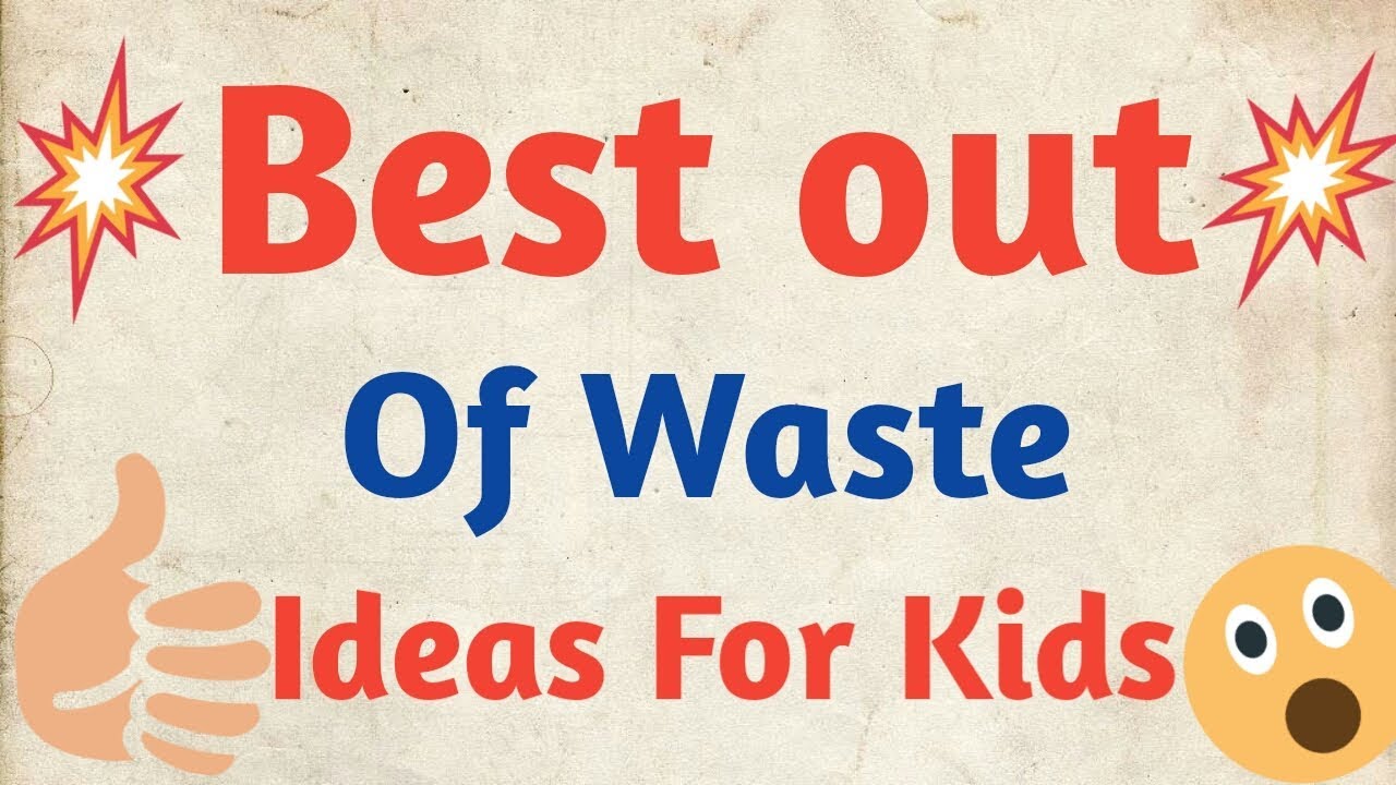 Best Out Of Waste Ideas  For kids | Unique ideas To Reuse Old Things | Craft Box