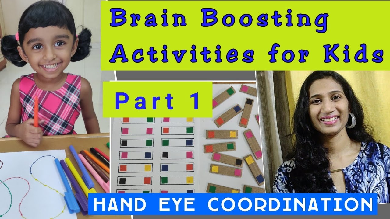 Brain Boosting Activities for Kids Part 1/Brain development of kids /Increases hand eye coordination