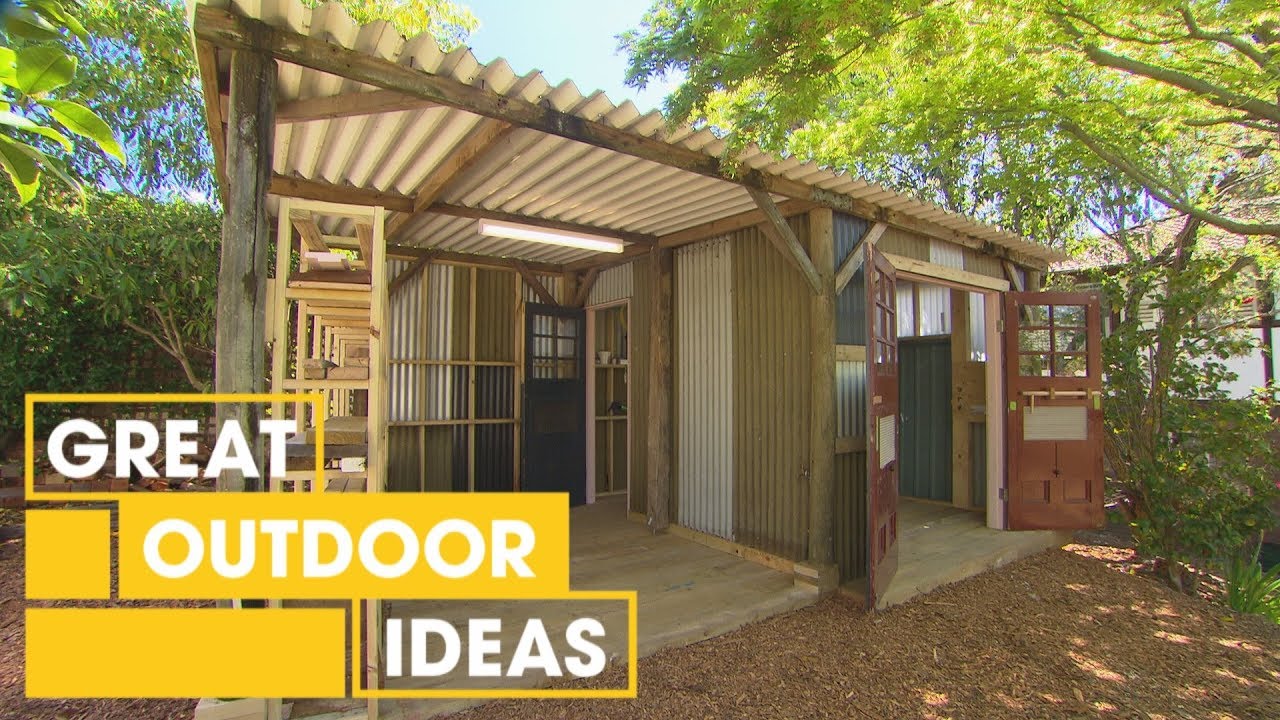 Building a Tool Shed for a Kid: Part 2 | Outdoor | Great Home Ideas