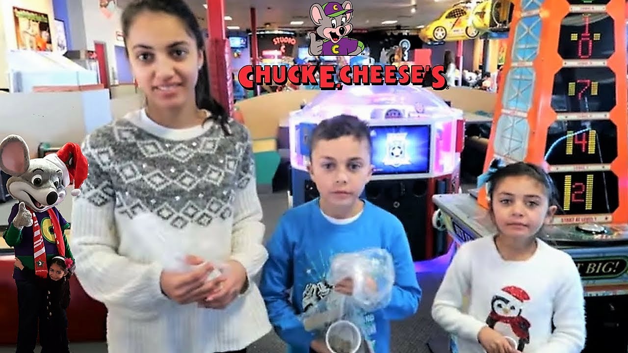 Chuck E Cheese Where A Kid Can Be A Kid! Family Fun Indoor Activities for Children